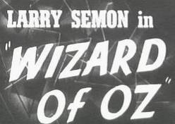THE WIZARD OF OZ